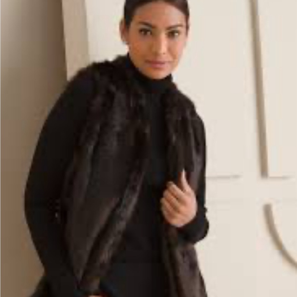 Mink Vest Faux